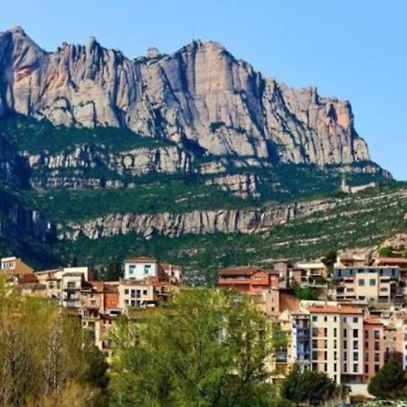 Piso En El Centro De Monistrol De Montserrat Exteriör bild